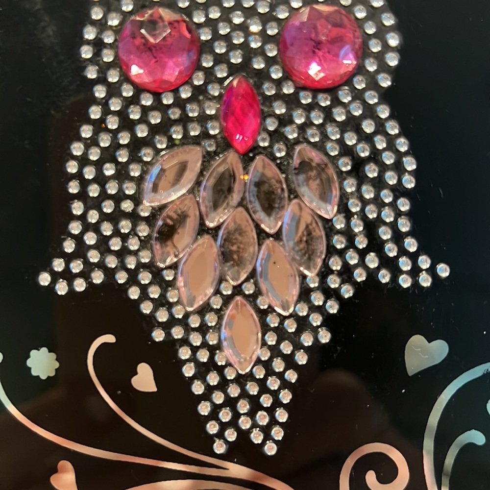 Owl Frame Blinged Out Frame Owl Motif - Picture 3 of 9